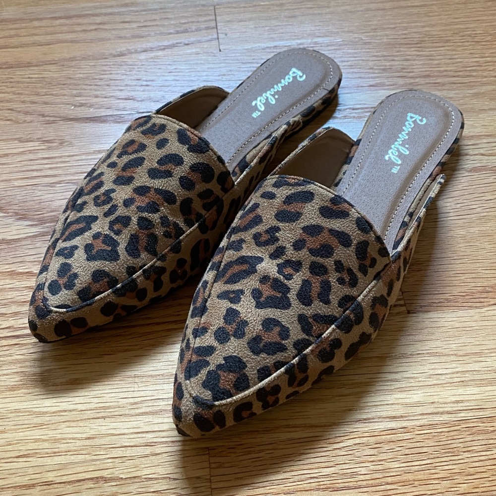 Animal Print Flats